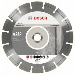 BOSCH, Disc de tăiere diamantat Standard for Concrete pentru polizoare unghiulare mari, 230 x 2,3 x 10 x 22,23 mm [cutie 10 bucăți] [1]