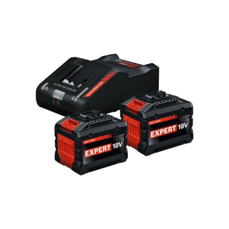 BOSCH EXPERT 2x EXBA18V-150 + EXAL18V-160, Starter Set, 18,0 V [1]
