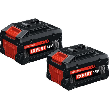 Acumulatori și încărcătoare - BOSCH EXPERT 2x EXBA18V-80, Acumulator, 18,0 V, 8,0 Ah