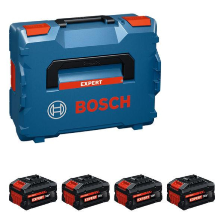 Acumulatori și încărcătoare - BOSCH EXPERT 4x EXBA18V-55, Acumulator, 18,0 V, 5,5 Ah