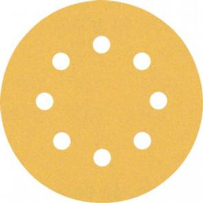 Discuri, coli și role abrazive - BOSCH EXPERT C470, Hârtie abrazivă cu 8 orificii, pentru șlefuitoare orbitale cu excentric, Ø 115-125 mm [cutie 5 bucăți]
