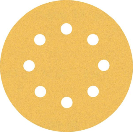 SCULE & MATERIALE - BOSCH EXPERT C470, Hârtie abrazivă cu 8 orificii, pentru șlefuitoare orbitale cu excentric, Ø 115-125 mm [cutie 5 bucăți]