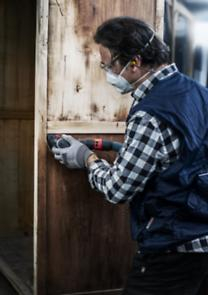 BOSCH EXPERT C470, Hârtie abrazivă, pentru șlefuitoare delta, granulație 40-240 [cutie 50 bucăți] [4]