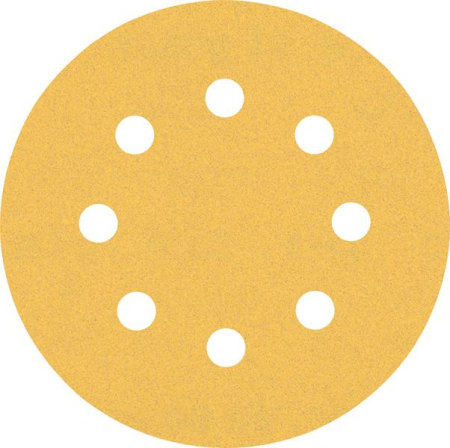 SCULE & MATERIALE - BOSCH EXPERT C470, Set de hârtie abrazivă cu 8 orificii, pentru șlefuitoare orbitale cu excentric, Ø 115-125 mm