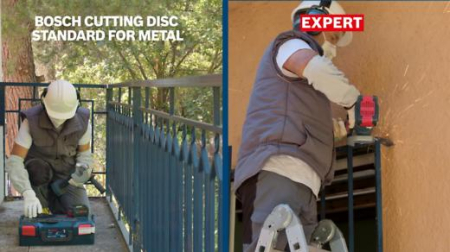 BOSCH EXPERT Diamond Metal Wheel, Disc de tăiere, pentru polizoare unghiulare mici, X-LOCK, Ø 115-125 mm [2]