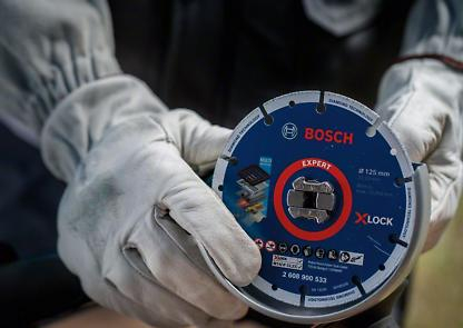 BOSCH EXPERT Diamond Metal Wheel, Disc de tăiere, pentru polizoare unghiulare mici, X-LOCK, Ø 115-125 mm [5]