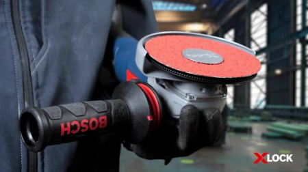 BOSCH EXPERT for Metal, Disc de șlefuit cu fibre X-LOCK R444, granulație 36-120 [2]