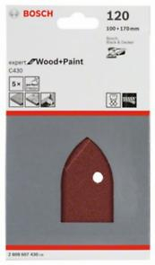 BOSCH EXPERT for Wood, Foaie de șmirghel C430 pentru șlefuitoare multifuncționale, granulație 120-180 [2]