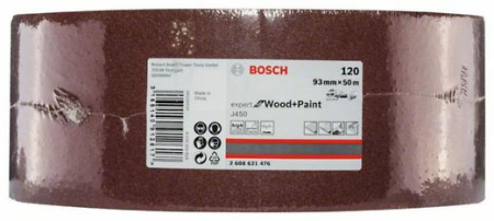 BOSCH EXPERT for Wood, Rolă de pânză de șlefuit J450 pentru șlefuire manuală, lățime rolă 93-115 mm [2]