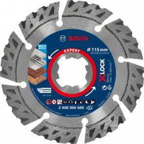BOSCH EXPERT Hard Ceramic, Disc de tăiere diamantat, cu durată mare de viață, pentru polizoare unghiulare mici, X-LOCK, Ø 115-125 mm [1]
