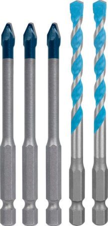 SCULE & MATERIALE - BOSCH EXPERT HEX-9 Hard Ceramic, Set de burghie și Multi Construction, Ø 6 x 60 mm
