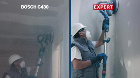 BOSCH EXPERT M480, Plasă de șlefuit, pentru șlefuitoare de plăci de gips-carton, granulație 80-400 [cutie 25 bucăți] [2]