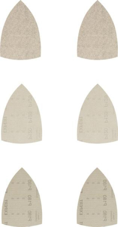 SCULE & MATERIALE - BOSCH EXPERT M480, Set de plase de șlefuit, pentru șlefuitoare multifuncționale, 100 mm