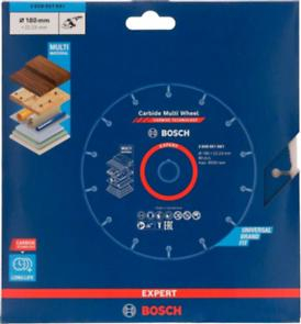 BOSCH EXPERT Multi Material, Disc de tăiere cu carbură pentru polizoare unghiulare mari, Ø 180-230 mm [3]