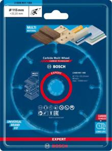 BOSCH EXPERT Multi Material, Disc de tăiere cu carbură pentru polizoare unghiulare mici, Ø 115-125 mm [3]