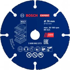 BOSCH EXPERT Multi Material, Disc de tăiere diamantate pentru minipolizoare unghiulare, 76 x 10 mm [1]