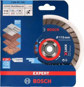 BOSCH EXPERT Multi Material Turbo, Disc de tăiere diamantat, X-LOCK, Ø 115-125 mm [2]