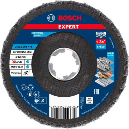 SCULE & MATERIALE - BOSCH EXPERT N475 SCM, Disc de șlefuire evantai, X-LOCK