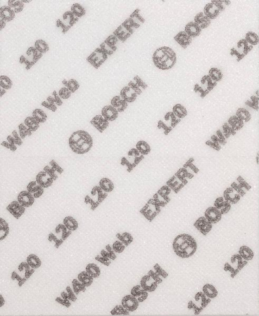 SCULE & MATERIALE - BOSCH EXPERT W480 Web 1/4, Foaie pentru șlefuire manuală, granulație 120-320 [cutie 2 bucăți]