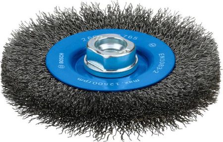 SCULE & MATERIALE - BOSCH, Perie-disc de sârmă Metal Clean pentru polizoare unghiulare mici cu alezaj M14, 115 x 0,3 mm, M14