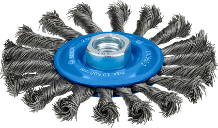 SCULE & MATERIALE - BOSCH, Perie-disc de sârmă Metal Heavy pentru polizoare unghiulare mici cu alezaj M14, 115 x 0,5 mm, M14