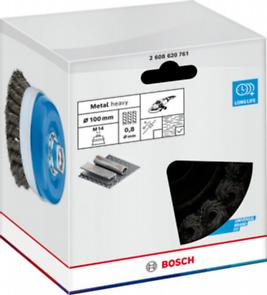 BOSCH, Perie-oală Metal Heavy pentru polizoare unghiulare mari cu alezaj M14, 100 x 0,8 mm, M14 [2]