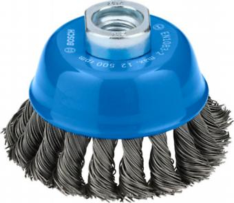BOSCH, Perie-oală Metal Heavy pentru polizoare unghiulare mici cu alezaj M14, 75 x 0,5 mm, M14 [1]