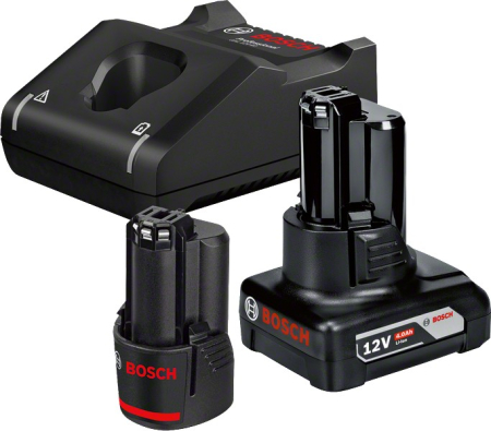 Acumulatori și încărcătoare - BOSCH PRO 1 x GBA 12V 2.0Ah + 1 x GBA 12V 4.0Ah + GAL 12V-40, Starter Set, 12,0 V