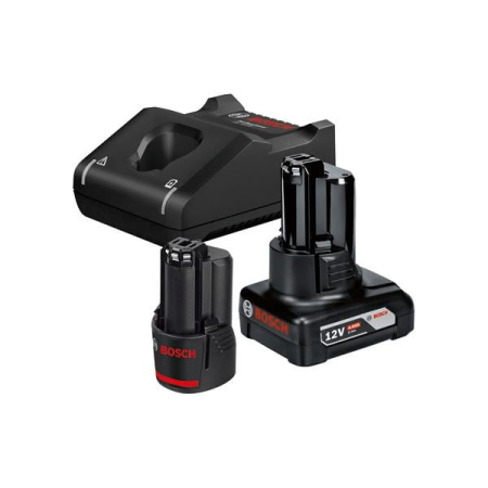 BOSCH PRO 1 x GBA 12V 2.0Ah + 1 x GBA 12V 4.0Ah + GAL 12V-40, Starter Set, 12,0 V [1]