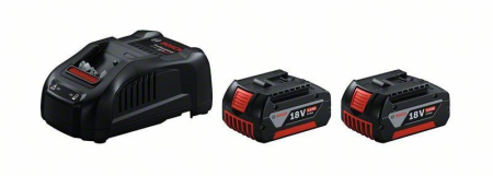 BOSCH PRO 2 x GBA 18V 5.0Ah + GAL 1880 CV, Starter Set, 18,0 V [1]