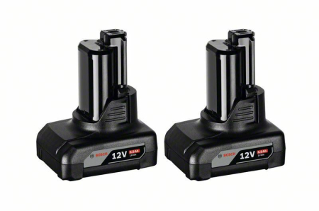 BOSCH PRO 2x GBA 12V 6.0Ah, Acumulator, 12,0 V, 6,0 Ah [1]