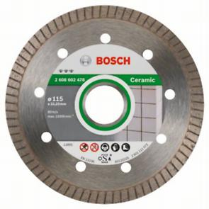 BOSCH PRO Ceramic, Disc de tăiere diamantat, pentru polizoare unghiulare mici, alezaj 22,23 mm, Ø 115-125 mm [1]