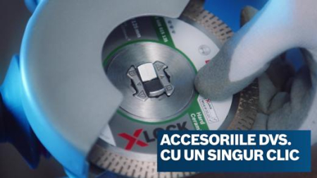 BOSCH, Disc de tăiere Ceramic Precision pentru polizor unghiular mic, alezaj X-Lock, 125 x 1,6 x 7 x 22,23 mm [4]