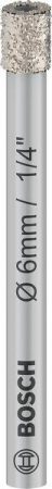SCULE & MATERIALE - BOSCH PRO Ceramic dry, Burghiu, pentru mașini de găurit/înșurubat, tijă cilindrică, ceară de răcire, Ø 6-12 mm