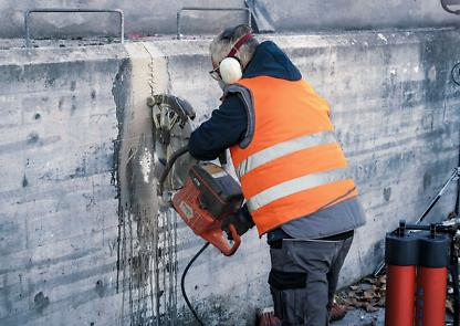 BOSCH PRO Concrete, Disc de tăiere diamantat, pentru fierăstraie de banc și fierăstraie pe benzină, alezaj 25,4 mm, Ø 350-450 mm [4]