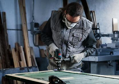BOSCH PRO F460, Foaie de șlefuit pentru mașini de găurit, granulație 40-180 [4]