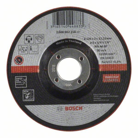SCULE & MATERIALE - BOSCH PRO Flexibil Longlife, Disc de polizare pentru polizor unghiular mic, alezaj 22,23 mm, 125 x 3 mm