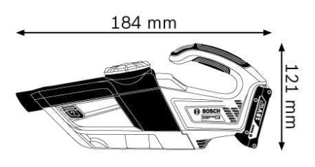 BOSCH PRO GAS 18V-1, Aspirator cu acumulator, 18,0 V [4]