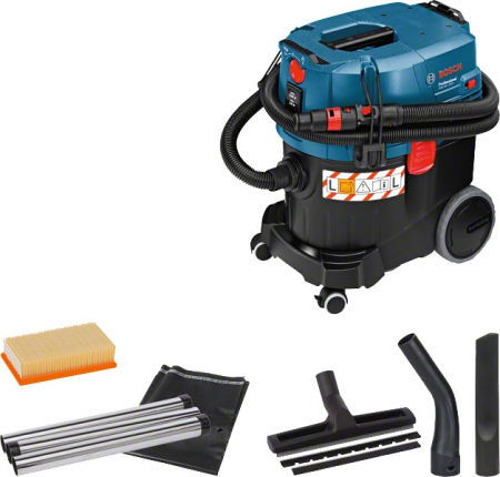 Aspiratoare - BOSCH PRO GAS 35 L SFC+, Aspirator cu alimentare cu cablu, 1.200 W