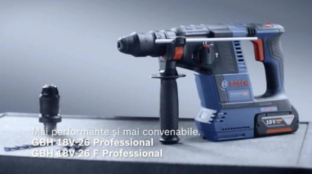 BOSCH PRO GBH 18V-26, Ciocan rotopercutor cu acumulator cu SDS plus, 18,0 V [3]
