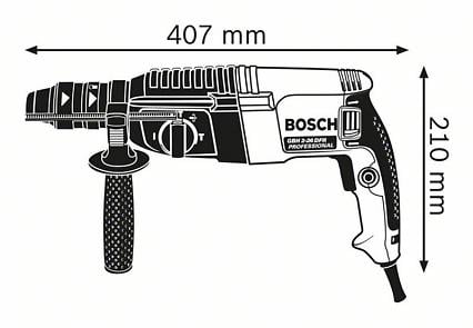 BOSCH PRO GBH 2-26 DFR, Ciocan rotopercutor cu SDS plus, 800 W [4]