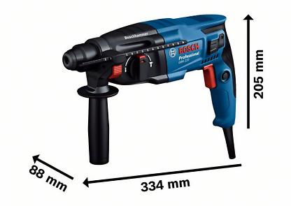 BOSCH PRO GBH 220, Ciocan rotopercutor cu SDS plus, 720 W [3]