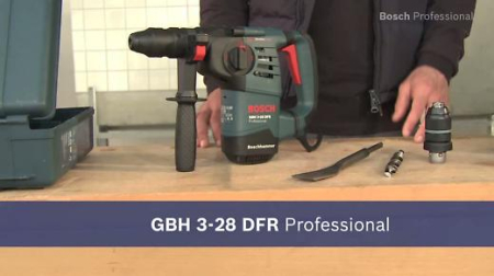BOSCH PRO GBH 3-28 DFR, Ciocan rotopercutor cu SDS plus, 800 W [3]