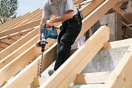 BOSCH PRO GBH 4-32 DFR, Ciocan rotopercutor cu SDS plus, 900 W [6]