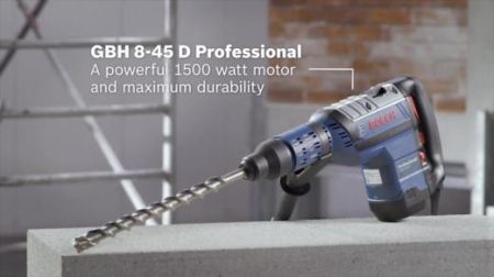 BOSCH PRO GBH 8-45 D, Ciocan rotopercutor cu SDS max, 1.500 W [3]