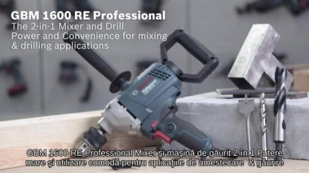 BOSCH PRO GBM 1600 RE, Mașină de găurit, 850 W [3]