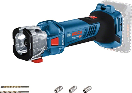 Șlefuitoare, rindele și scule multifuncționale - BOSCH PRO GCU 18V-30, Mașină de frezat pentru perete din gips-carton, fără cablu de alimentare