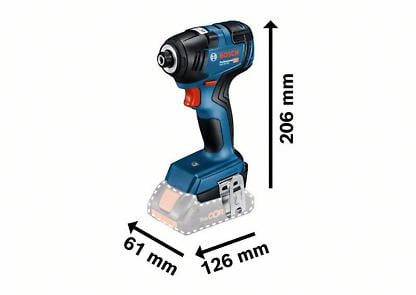 BOSCH PRO GDR 18V-200, Mașină de înfiletat/desfiletat cu percuție cu acumulator, 18,0 V [5]