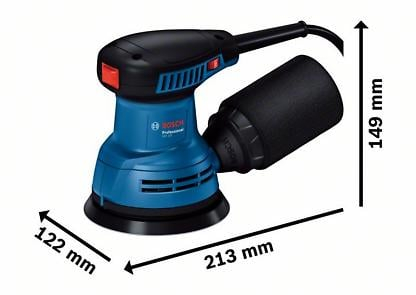 BOSCH PRO GEX 125, Șlefuitor cu excentric, 290 W [4]