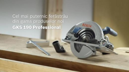 BOSCH PRO GKS 190, Ferăstrău circular, 1.400 W, 190 mm [3]